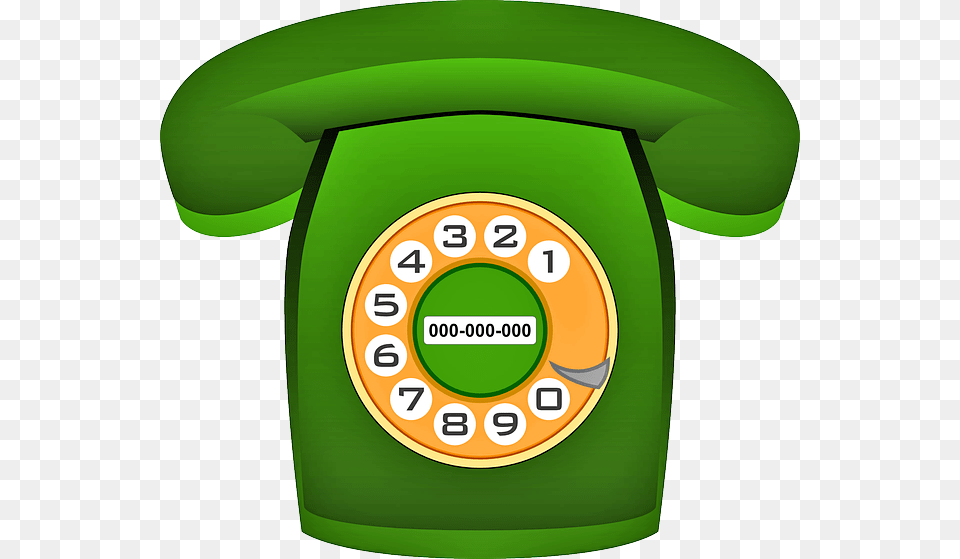Telefonos De Color Verde, Electronics, Phone, Dial Telephone Free Png Download