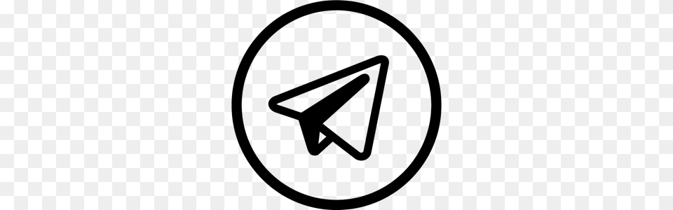 Telegram, Gray Free Png