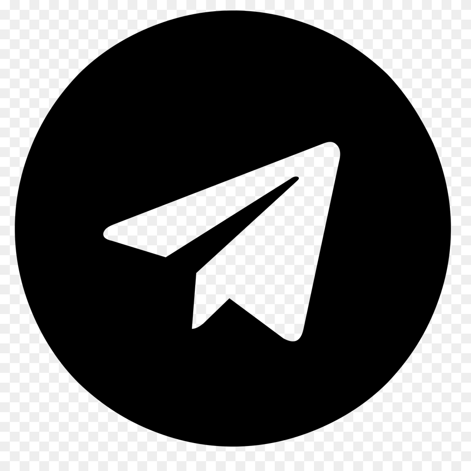 Telegram, Gray Png Image