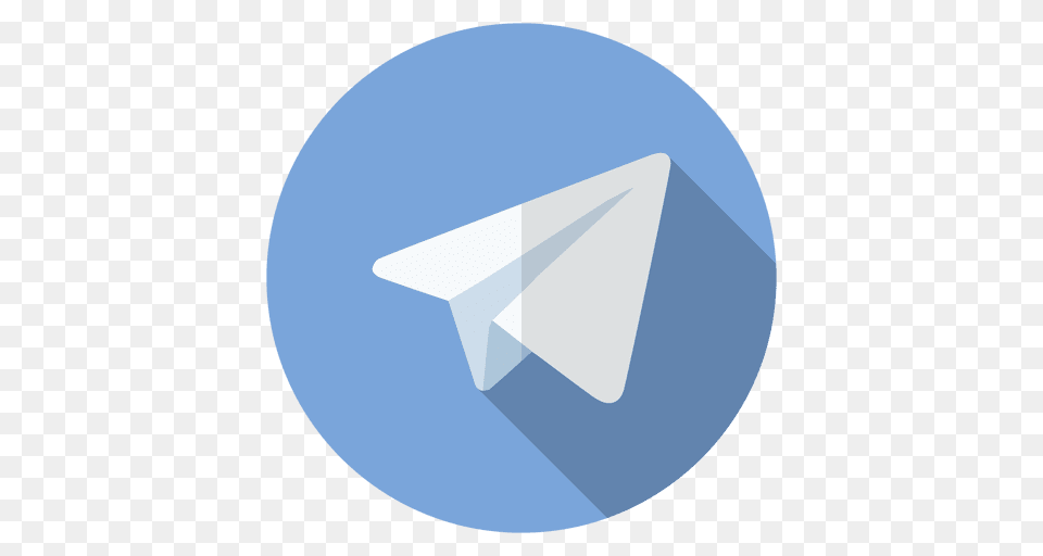 Telegram Icon Logo, Disk Png