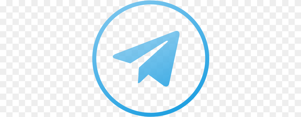 Telegram Logo Cirkel Gratis Pictogram Van Internet 2020 Circle Telegram Logo, Arrow, Arrowhead, Weapon Free Png
