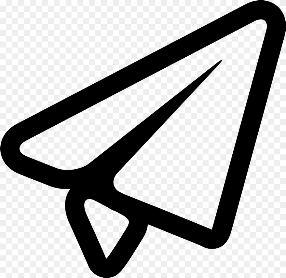 Telegram Logo Icon Arrow, Arrowhead, Weapon, Blade Free Png Download