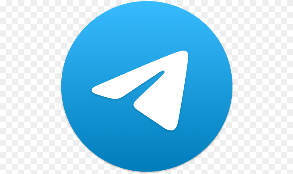 Telegram New Logo, Sign, Symbol, Disk Png Image