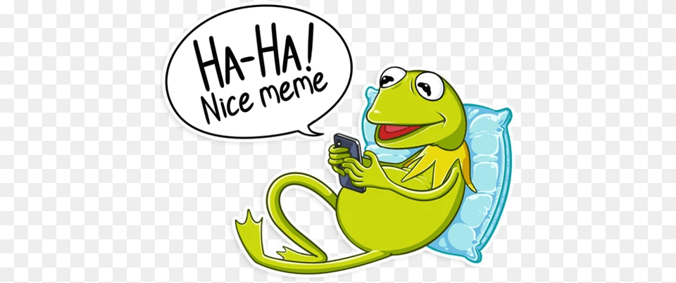 Telegram Sticker 23 From Collection Kermit The Frog Family Love, Animal, Bear, Mammal, Wildlife Free Png