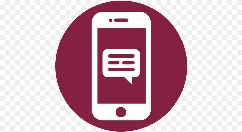 Telehealth Virtual Care Urgent Center Of Latham Mobile Phone Icon Round, Electronics, Mobile Phone, Disk Png Image