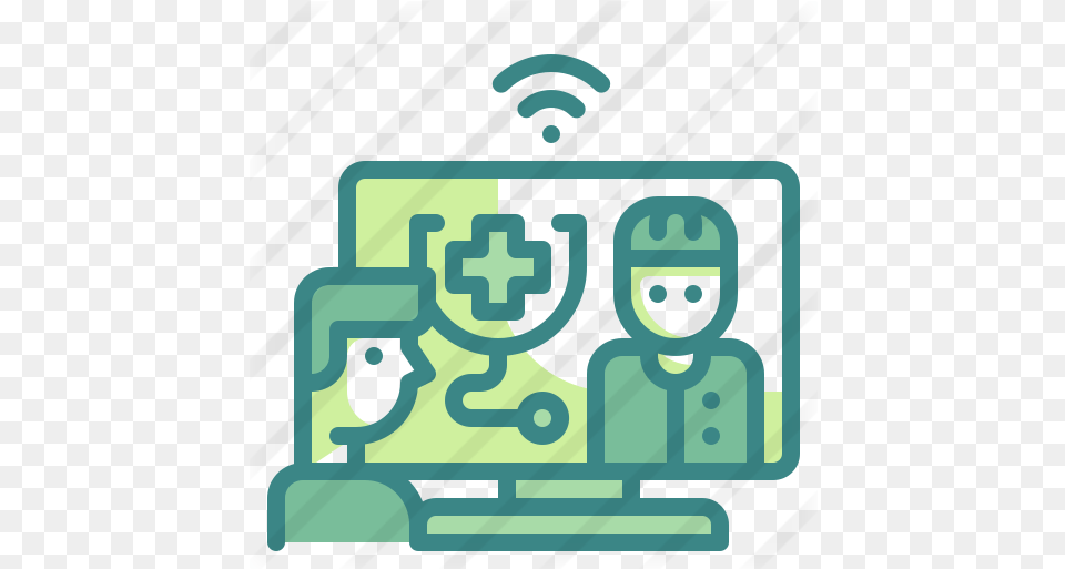 Telemedicine Illustration, First Aid, Robot Png