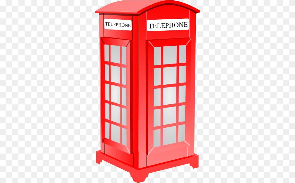 Telephone Booth Clipart Cartoon London Phone Booth Clip Art, Mailbox, Phone Booth Free Png Download