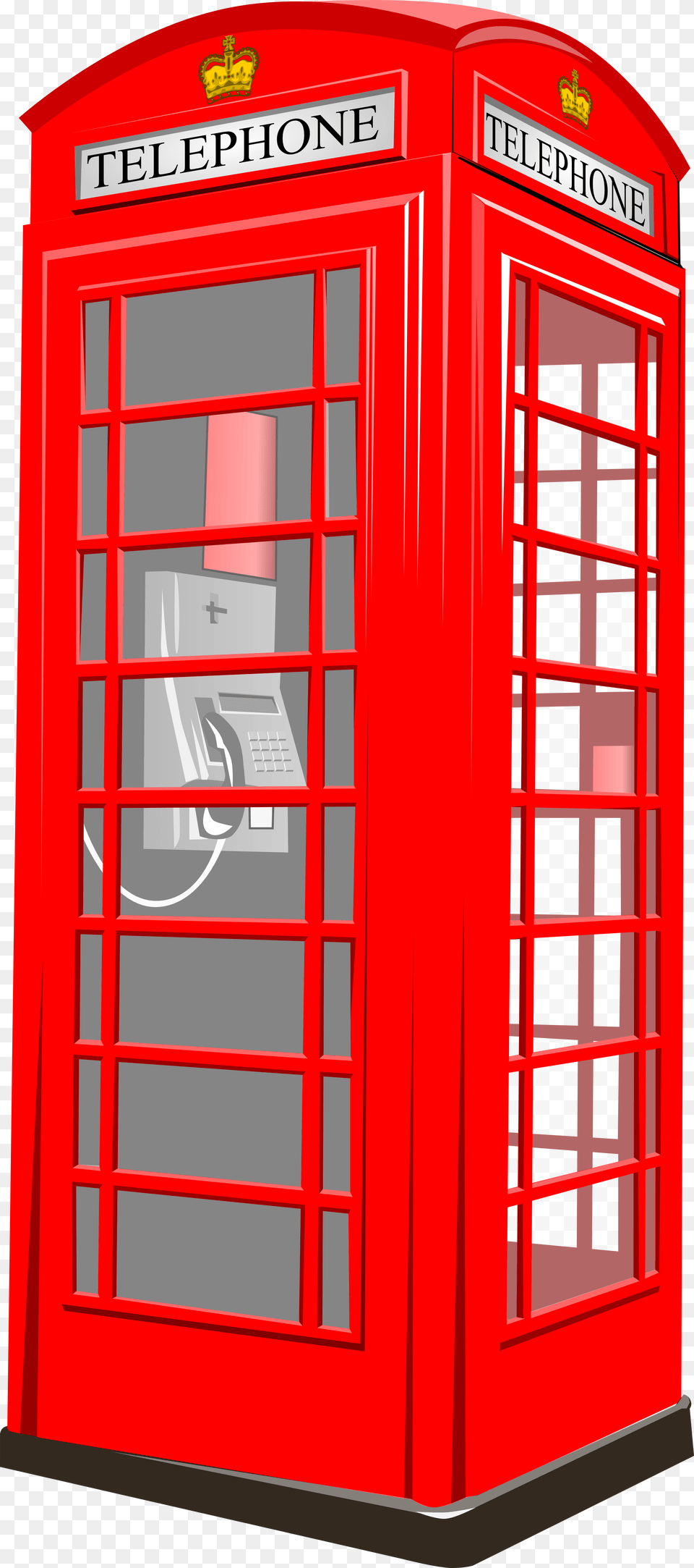 Telephone Booth Clipart English Flag Red Telephone Box Clipart, Phone Booth, Mailbox Free Transparent Png