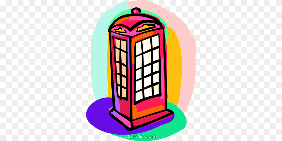 Telephone Booth Royalty Vector Clip Art Illustration Png Image