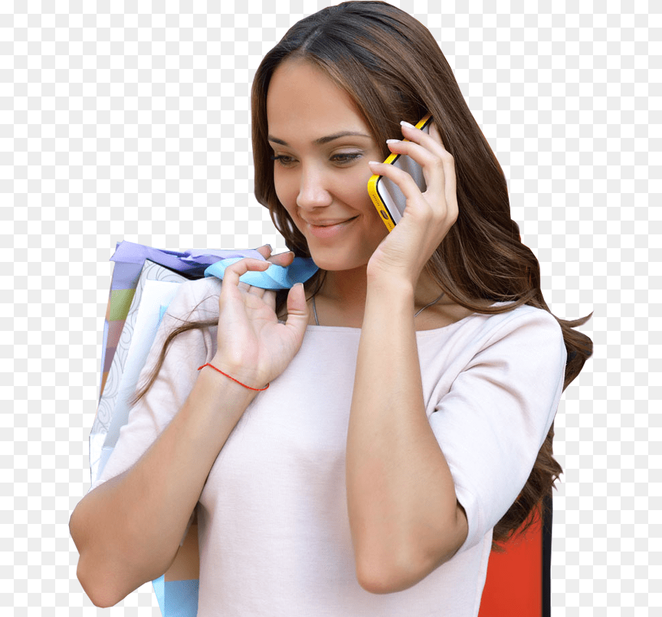 Telephone Call Smartphone Android Girl Talking On Phone, Adult, Smile, Person, Head Free Transparent Png