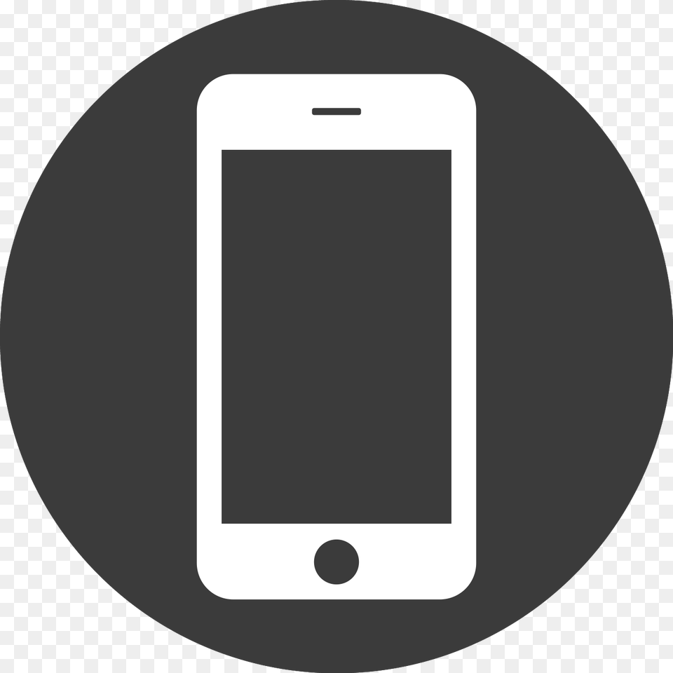 Telephone Cell Phone Icon Circle, Electronics, Mobile Phone Free Transparent Png