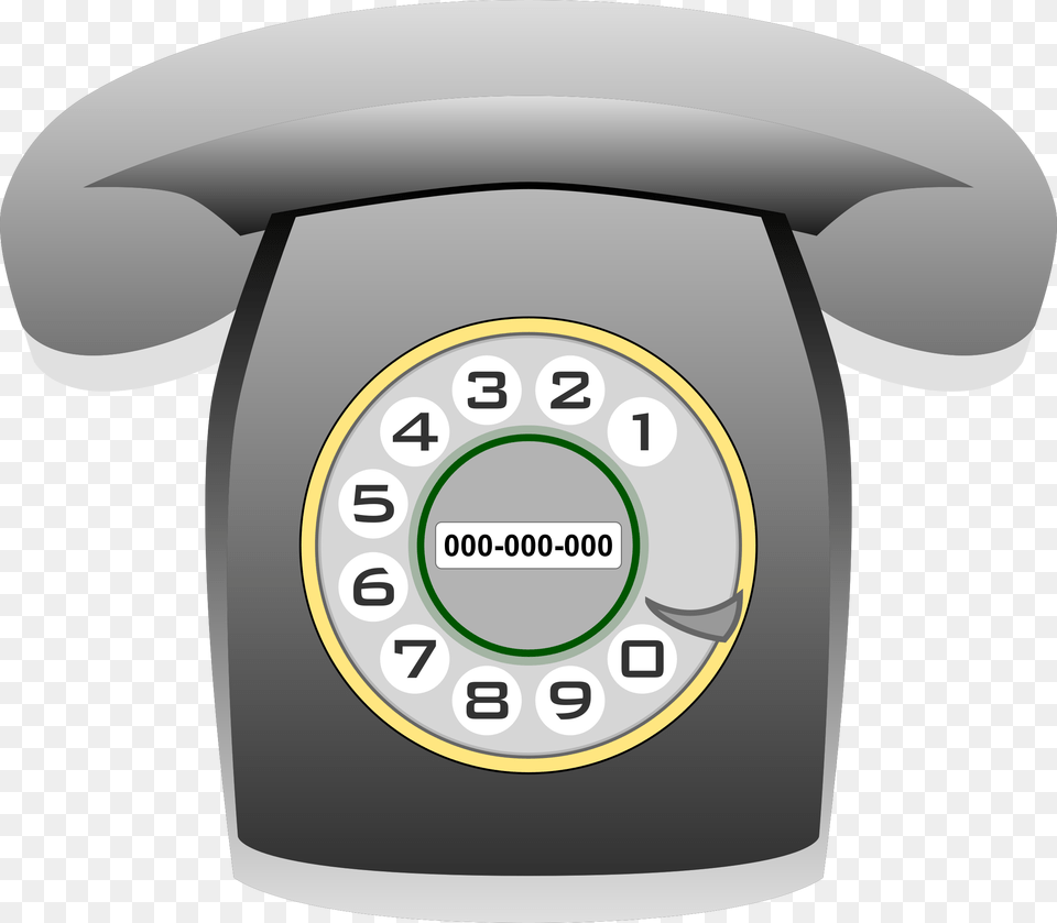 Telephone Clip Art Transparent Background, Electronics, Phone, Dial Telephone Free Png