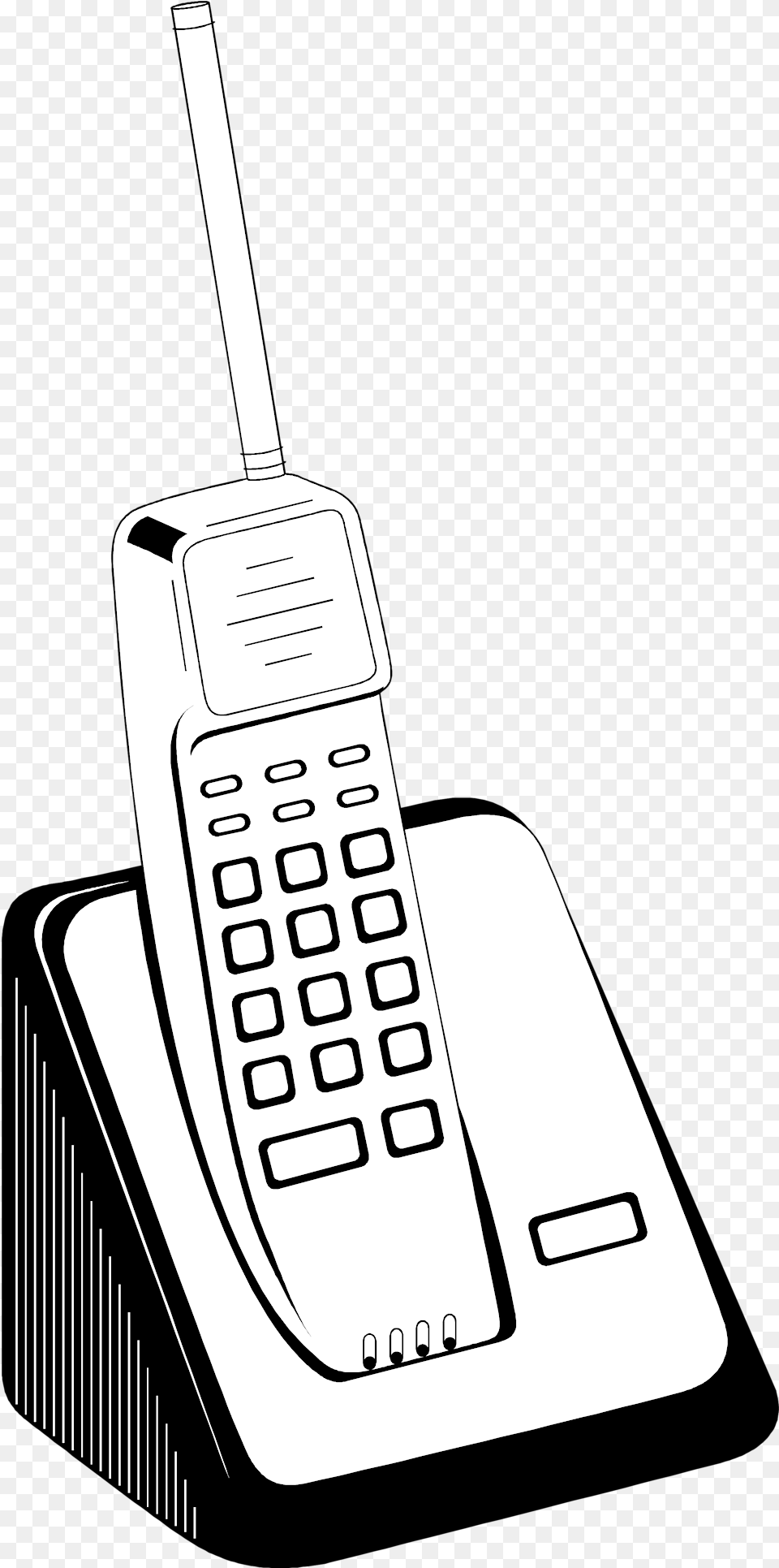 Telephone Clipart House Phone Cordless Phone Clip Art Cordless Phone Clip Art, Electronics, Mobile Phone Free Png Download