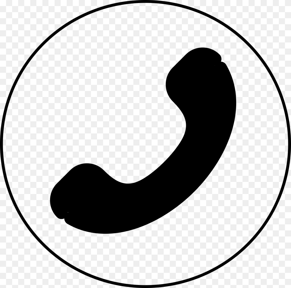 Telephone Clipart Icon Photo For Phone Mobile Clipart, Gray Free Png Download