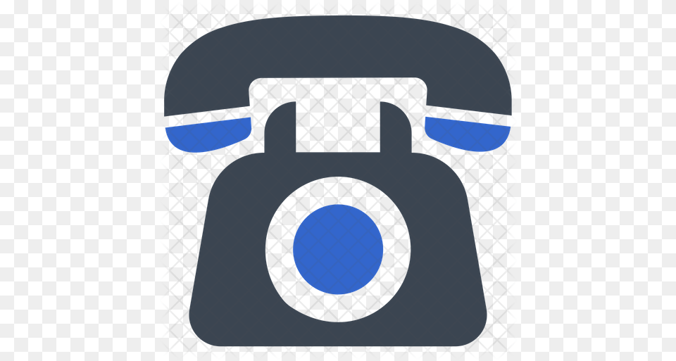 Telephone Icon Telephone Icon Blue Svg, Electronics, Phone Free Png