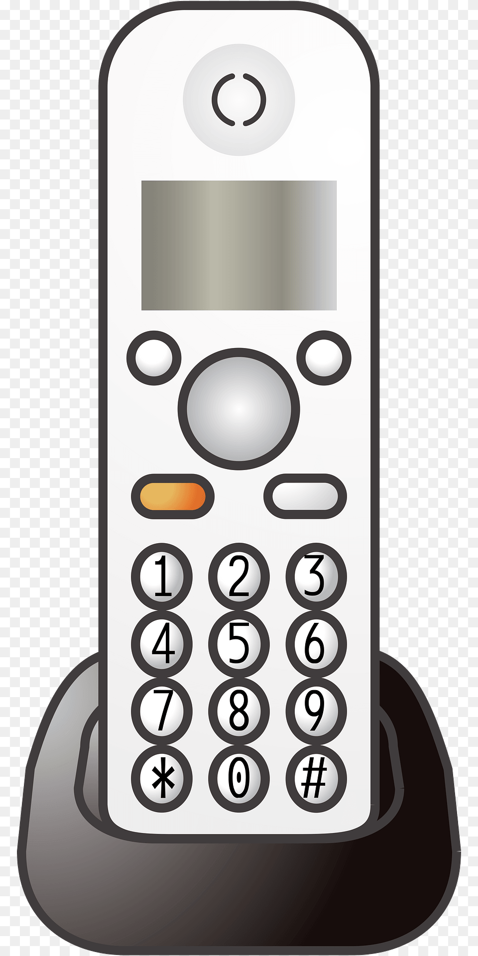 Telephone Is On A Charging Port Clipart, Electronics, Mobile Phone, Phone Free Png Download