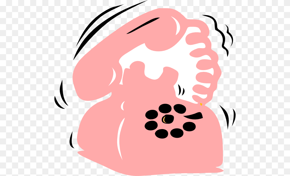 Telephone Pink Phone Clip Art At Clker Pink Phone Clipart, Electronics, Baby, Person, Dial Telephone Png