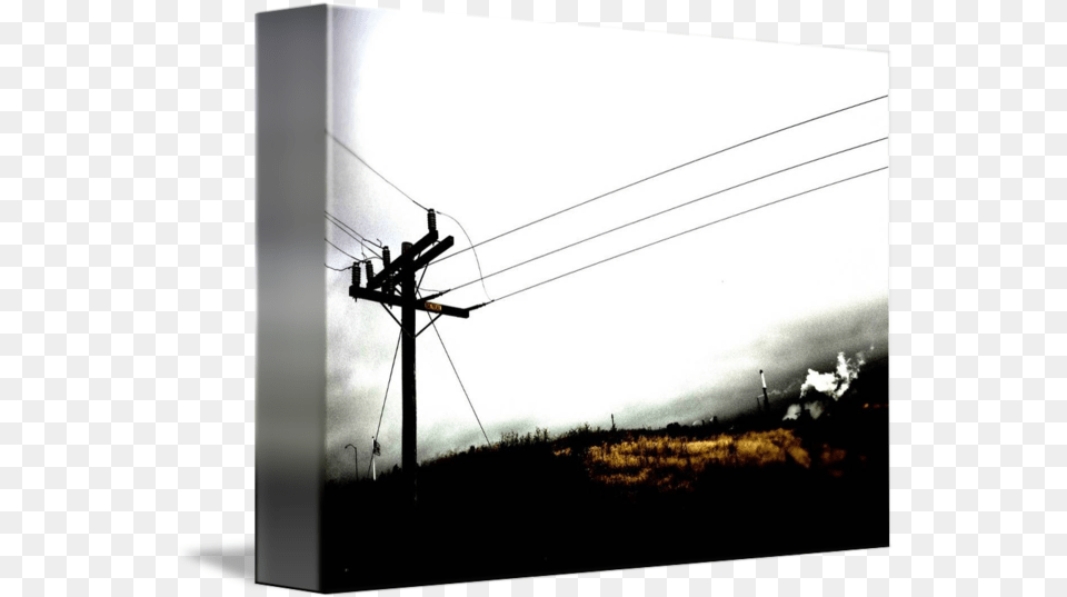 Telephone Pole Lines Oil Refinery Electrical Network, Utility Pole, Cable, Power Lines Png