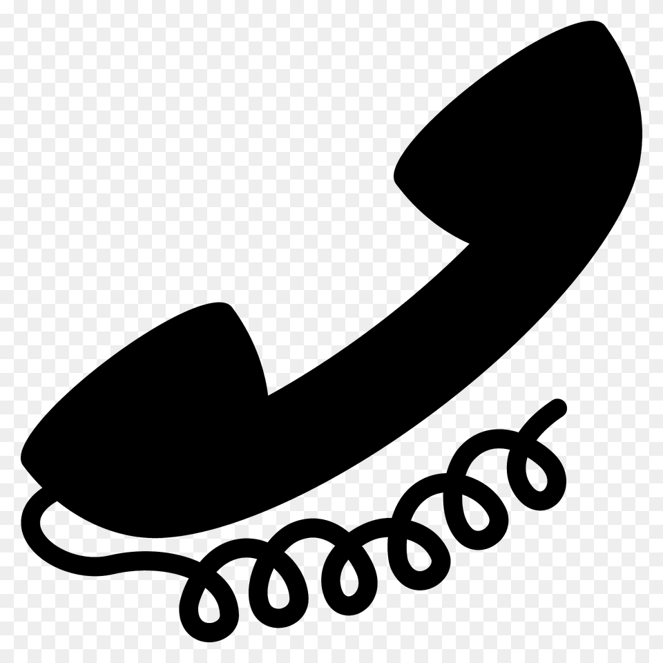 Telephone Receiver Emoji Clipart, Electronics, Phone, Smoke Pipe, Dial Telephone Png Image