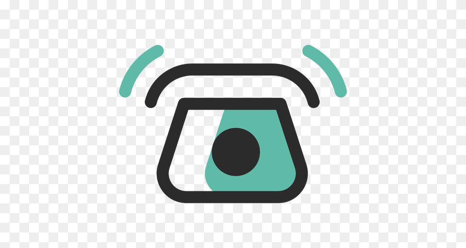 Telephone Ringing Colored Stroke Icon Free Png