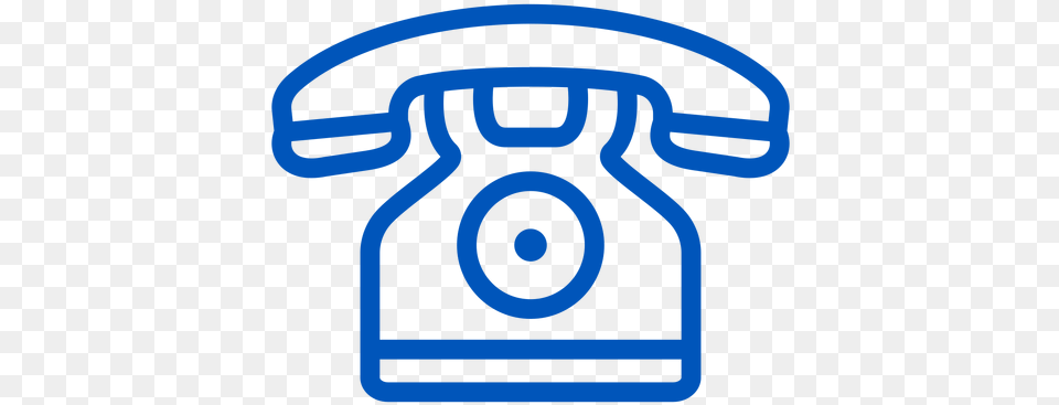 Telephone Stroke Icon Phone Icon Blue, Electronics, Car, Transportation, Vehicle Free Png