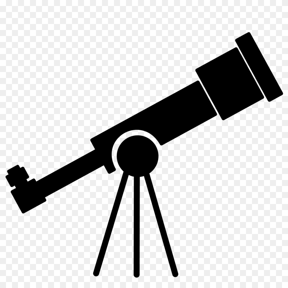 Telescope, Gray Png