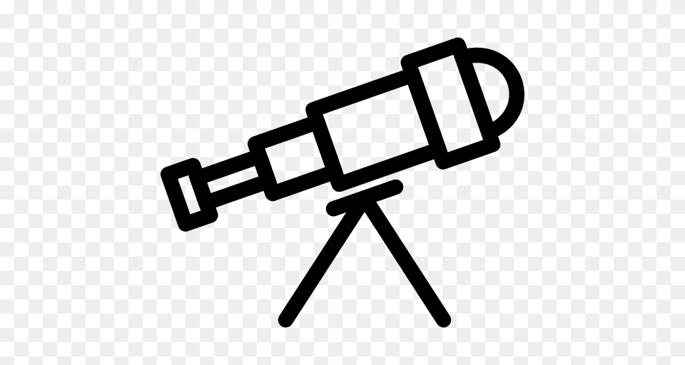 Telescope, Gray Free Png Download