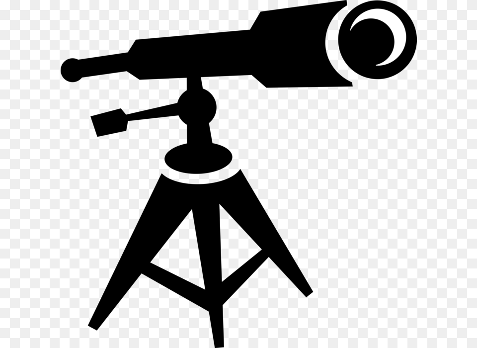 Telescope, Electronics, Hardware, Nature, Night Free Png Download