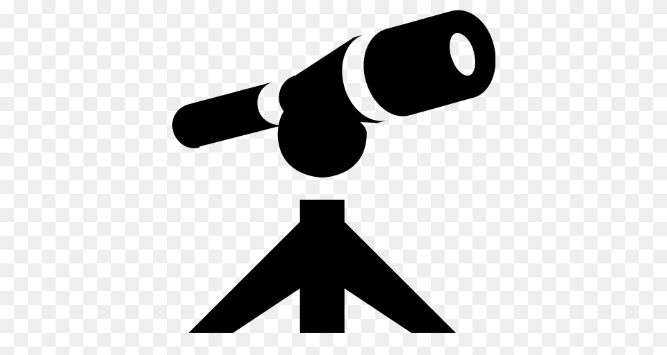 Telescope, Gray Free Png Download