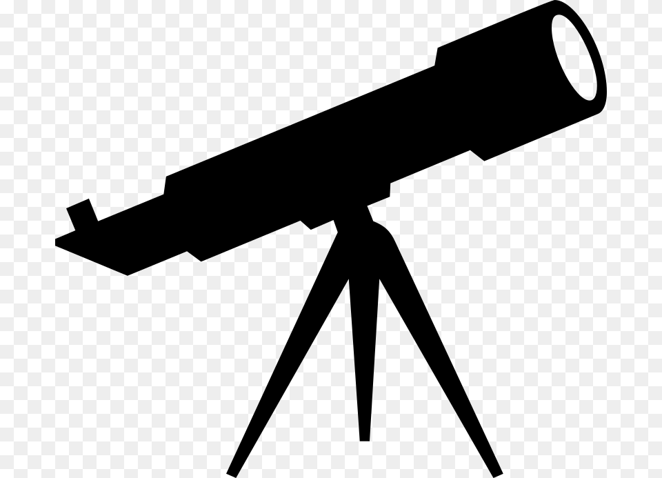 Telescope, Gray Png