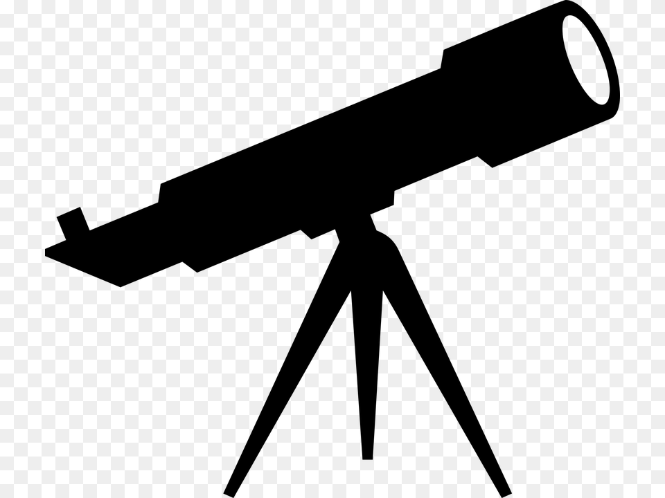 Telescope Clip Art Telescope Clipart, Gray Png Image