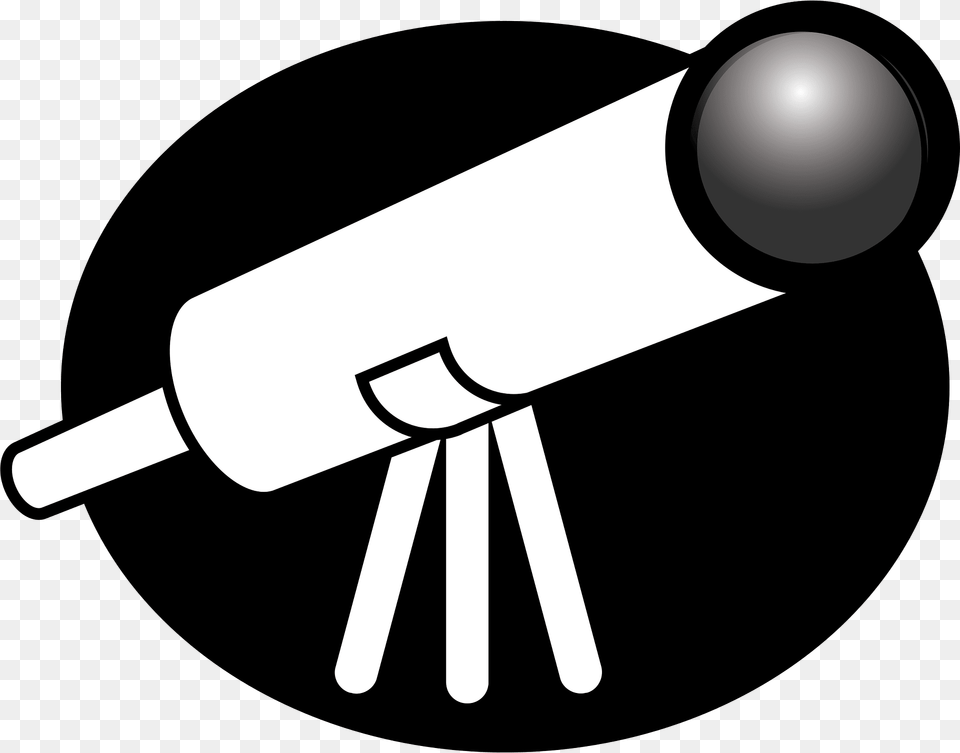 Telescope Clipart, Disk Png