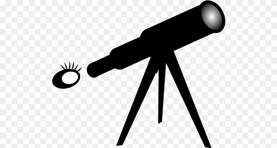 Telescope Clipart Cartoon Telescope Eye, Lighting, Nature, Night, Outdoors Free Png