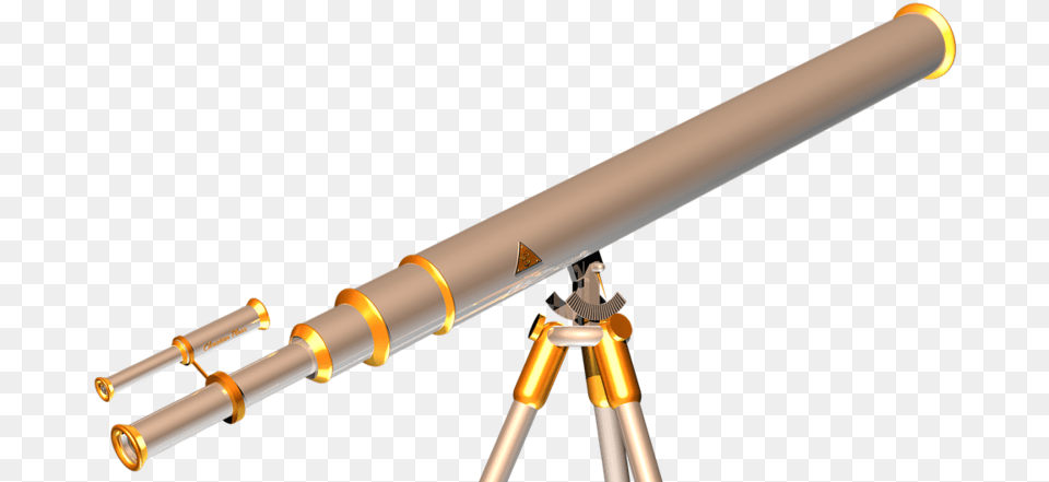 Telescope Image With Transparent, Smoke Pipe, Cosmetics, Lipstick Free Png Download