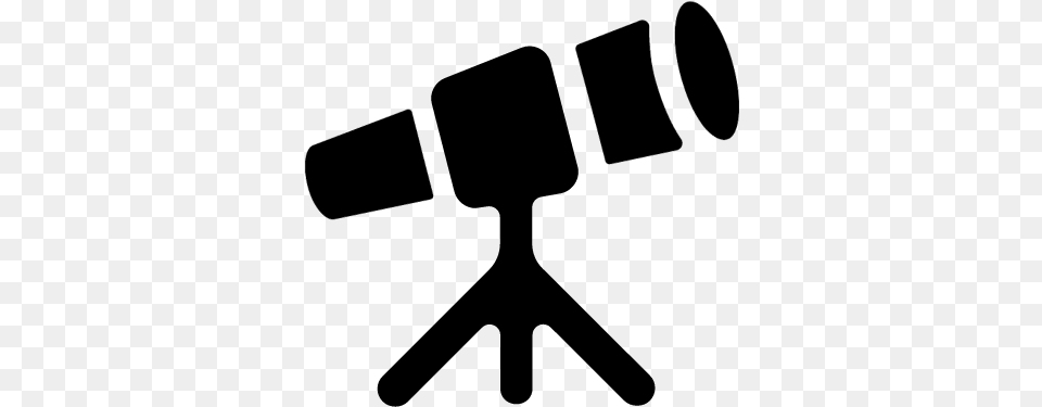 Telescope Vector Cannocchiale Icon, Gray Png Image
