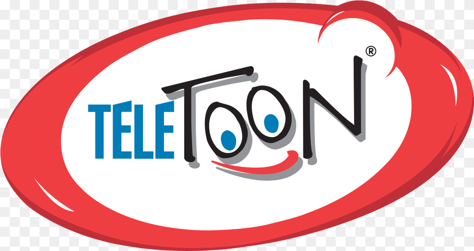 Teletoon Logos Red Teletoon Logo, Oval, Text, Disk Png