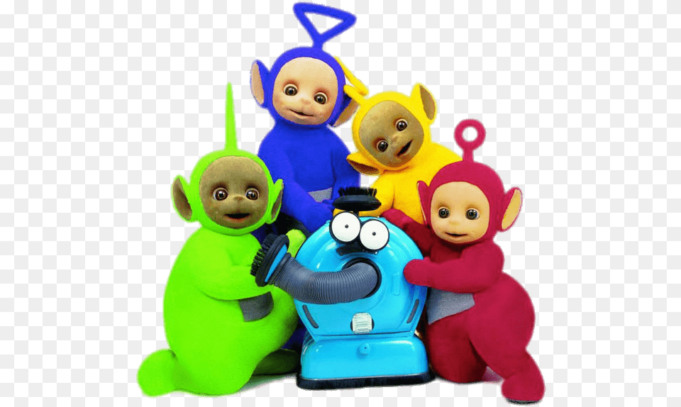 Teletubbies And Noo Noo Teletubbies And Noo Noo, Toy, Baby, Person, Face Png