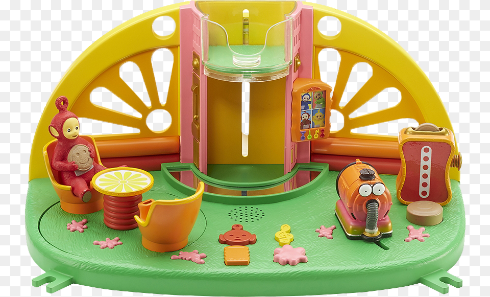 Teletubbies Playset Playset, Play Area, Food, Dessert, Cream Png Image