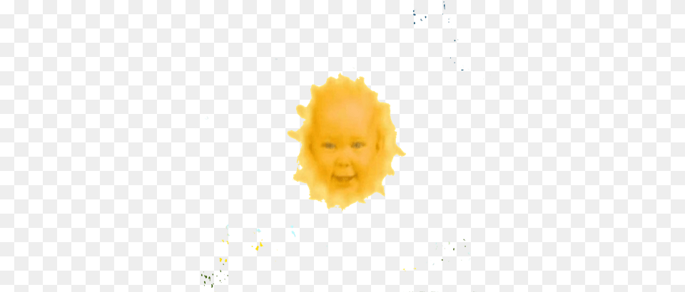 Teletubbies Sun Sun From Teletubbies, Baby, Face, Head, Person Png Image