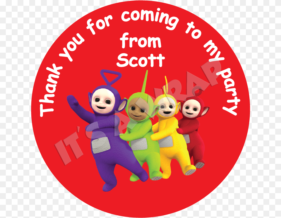 Teletubbies Sweet Cone Stickers Cartoon, People, Person, Toy, Baby Free Png Download