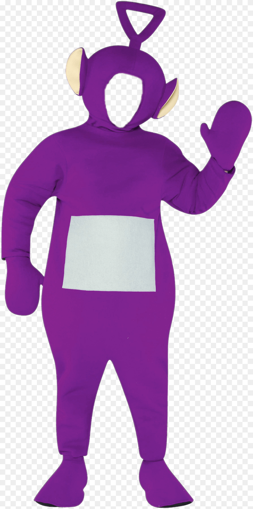 Teletubbies Tinky Winky Costume Adult Tinky Winky Costume, Clothing, Person, Purple, Baby Png Image