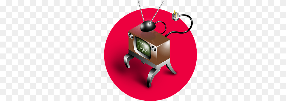 Television Alarm Clock, Clock, Disk Png Image