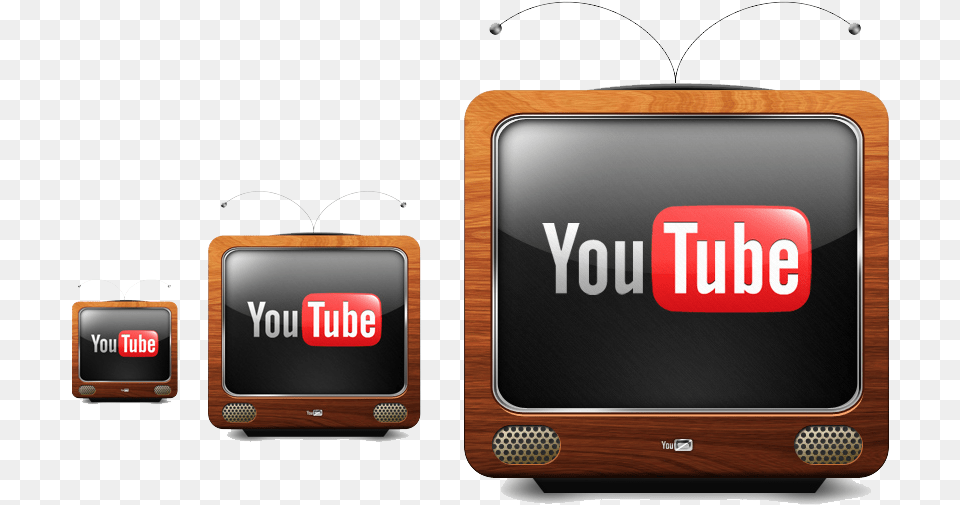 Television Advertising Is A Powerful Way To Communicate Icon You Tube Colors, Computer Hardware, Electronics, Hardware, Monitor Free Png Download