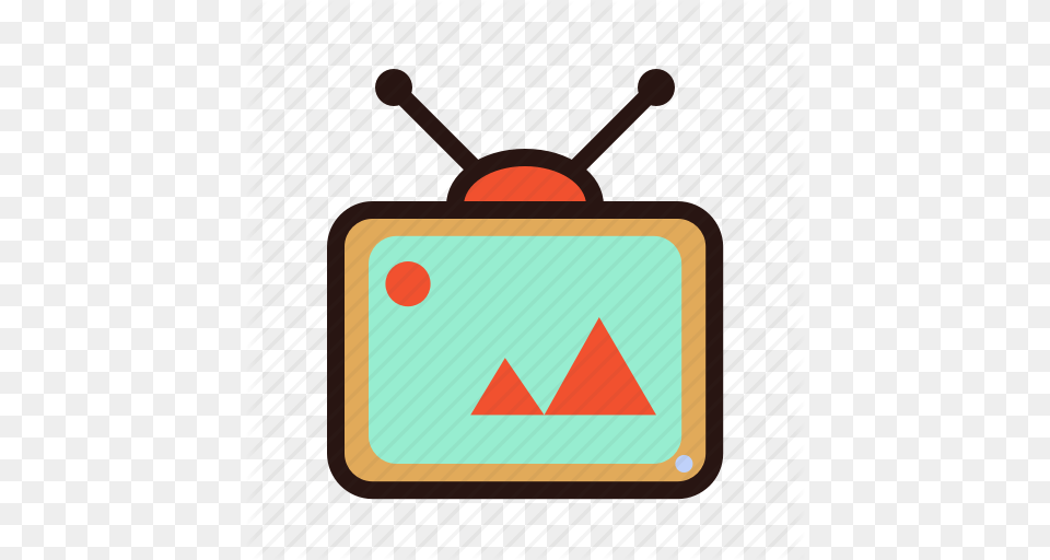 Television Clipart Old School Free Png