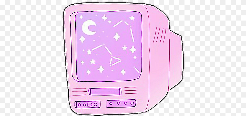 Television Clipart Pink Tv Transparent, Computer Hardware, Electronics, Hardware, Monitor Free Png