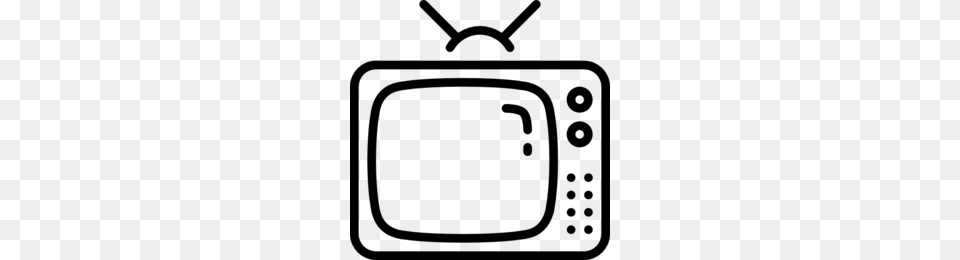 Television Film Clipart, Gray Png Image