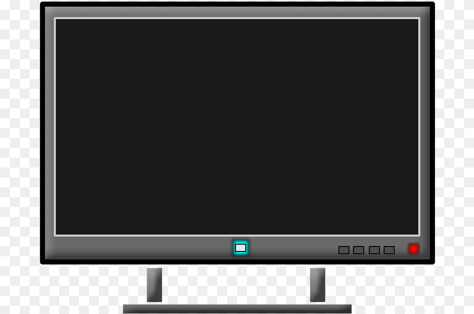 Television Monitor Tv Screen Display Modern Lcd Led Backlit Lcd Display, Computer Hardware, Electronics, Hardware Free Png Download