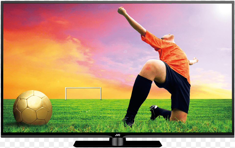 Television Set, Ball, Hardware, Screen, Soccer Free Png Download