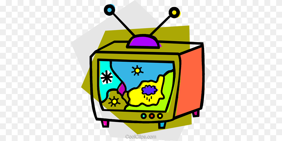Television Weather Report Royalty Vector Clip Art, Computer Hardware, Electronics, Hardware, Monitor Free Transparent Png
