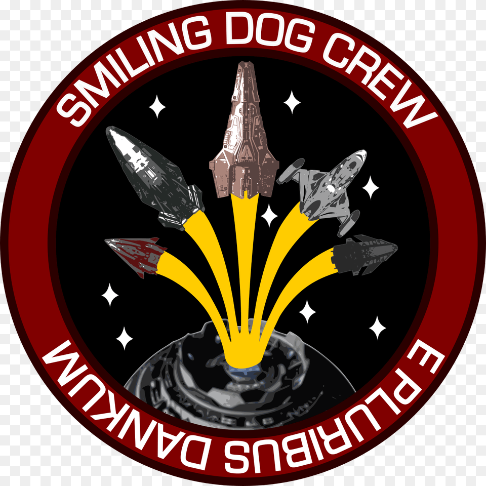 Tell Us A Little But About What The Smiling Dogs Get Elite Dangerous Harry Potter, Logo, Weapon, Aircraft, Airplane Png